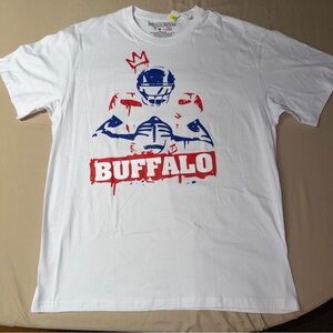 Buffalo White Graphic Tee